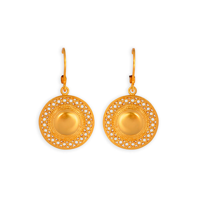 Muisca Circles Pectoral Earrings