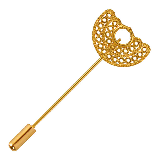 Sinu double filigree nose ornament pin