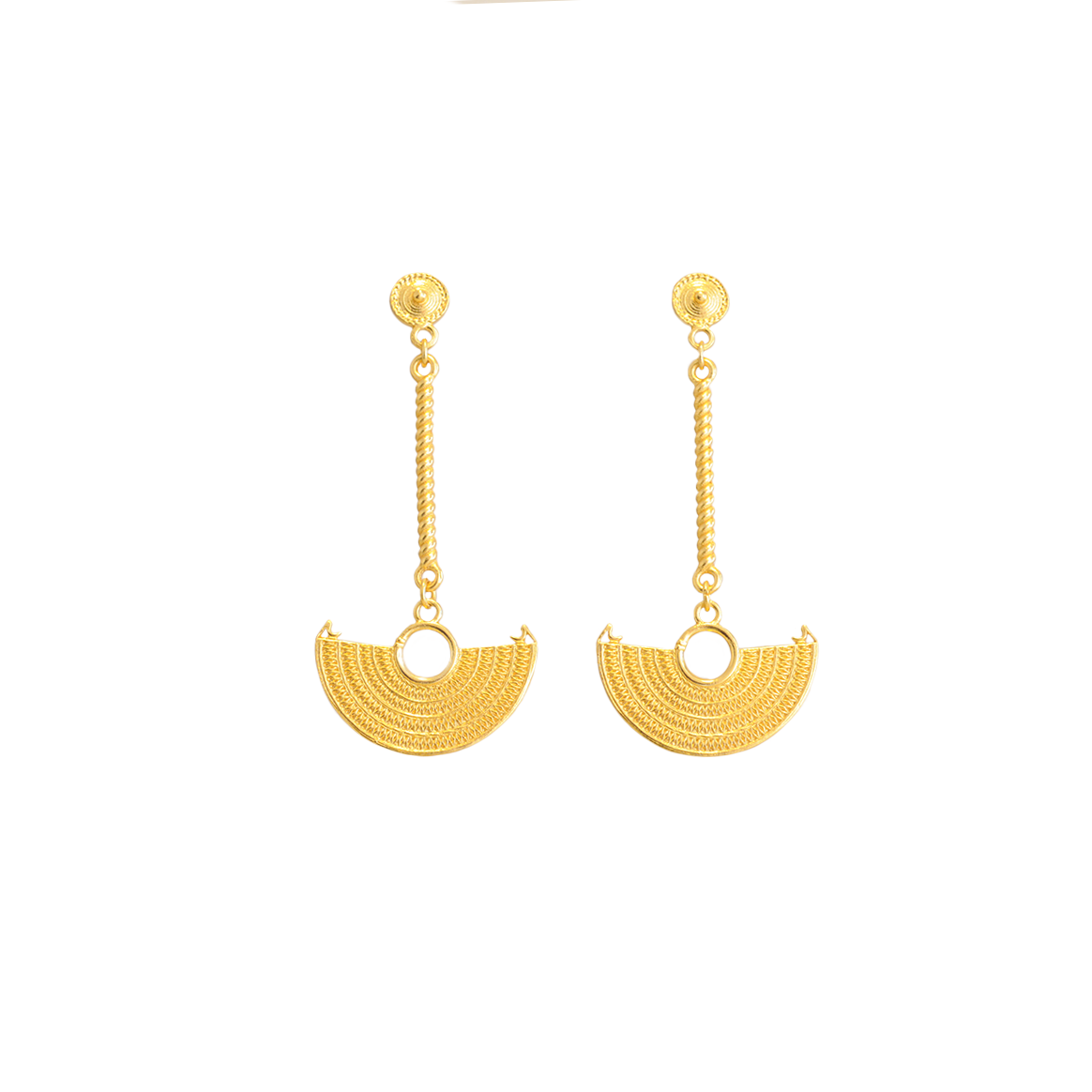 Sinú nose ring long, small earring