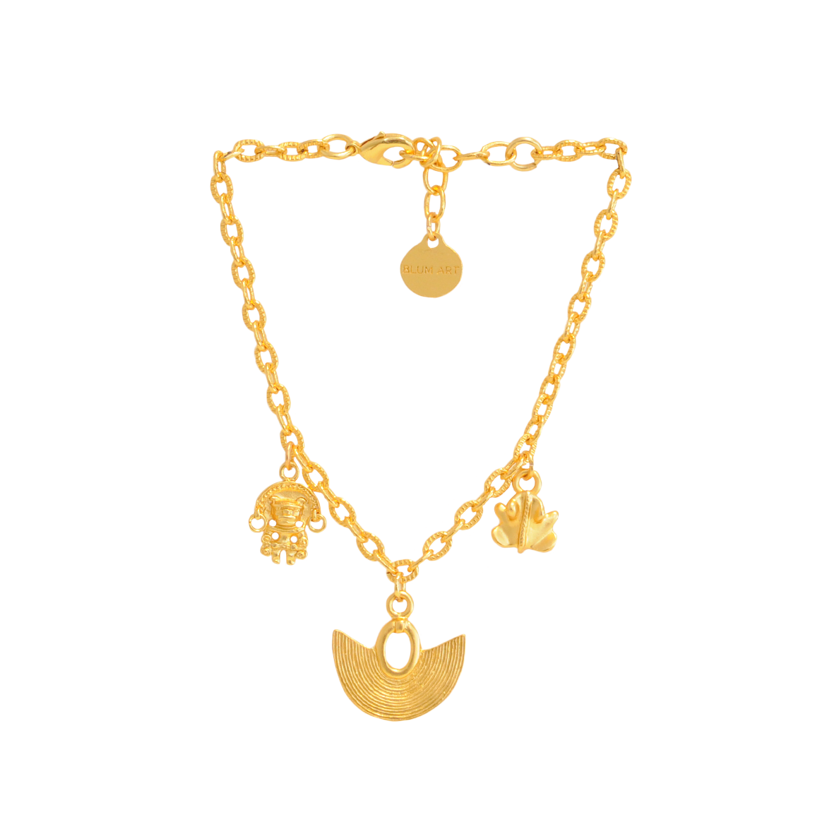 Anniversary Bracelet — Zoomorphic Motif, Nose Ornament and Frog