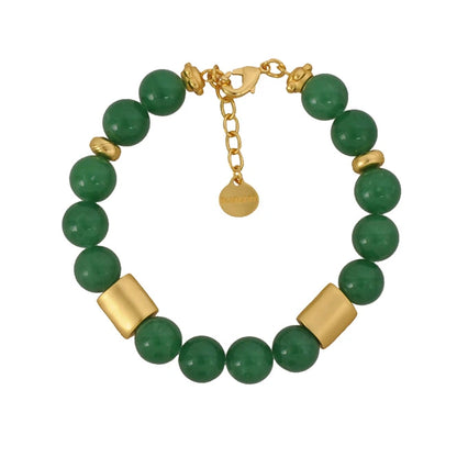 Green Aventurine 10mm Semiprecious Stone Bracelet