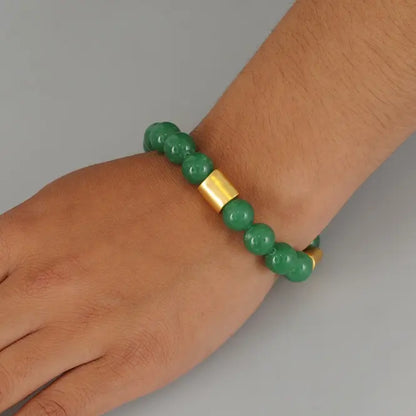 Green Aventurine 10mm Semiprecious Stone Bracelet