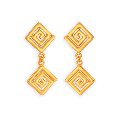 Double Typical Calima Decoration Earrings