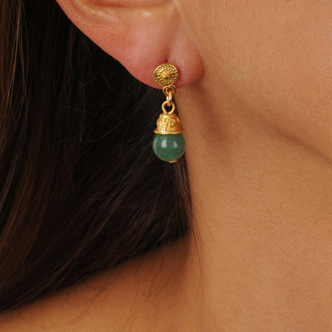 Semi-precious Stone Earrings