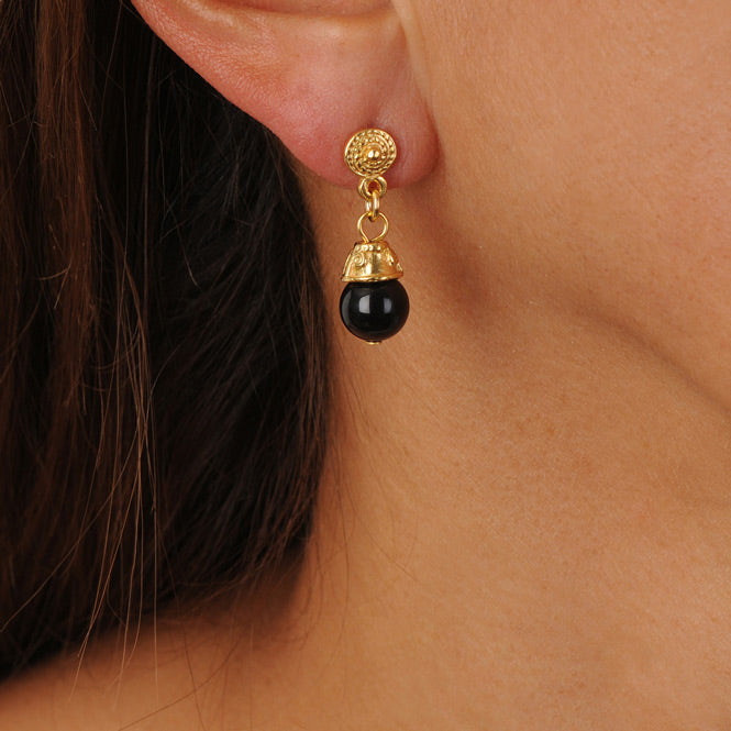 Semi-precious Stone Earrings