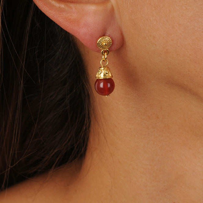 Semi-precious Stone Earrings