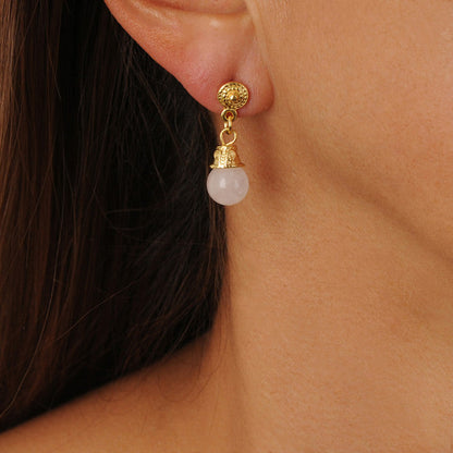 Semi-precious Stone Earrings