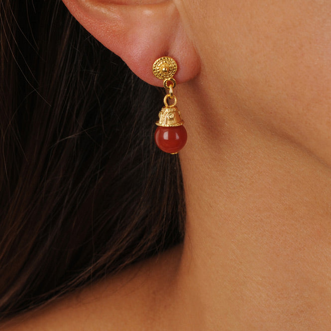 Semi-precious Stone Earrings