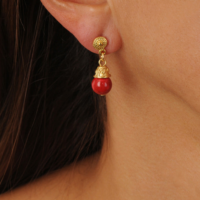 Semi-precious Stone Earrings