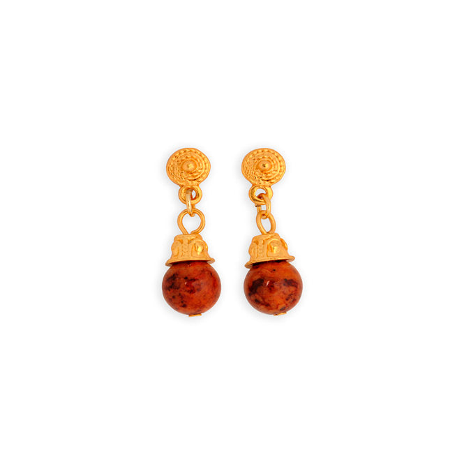 Semi-precious Stone Earrings