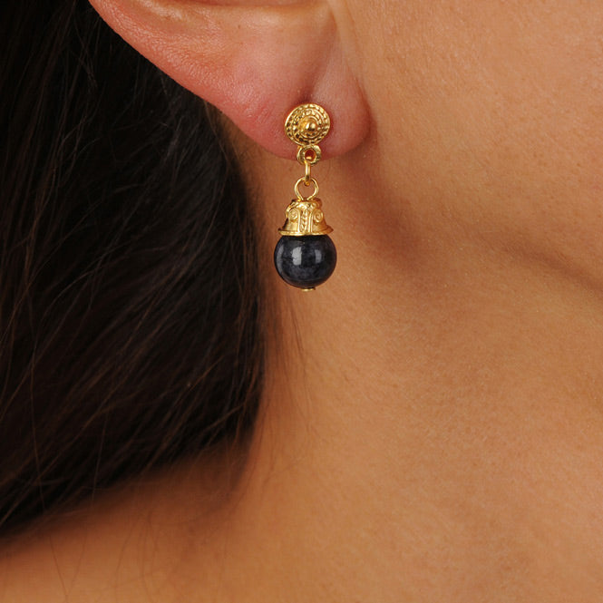 Semi-precious Stone Earrings