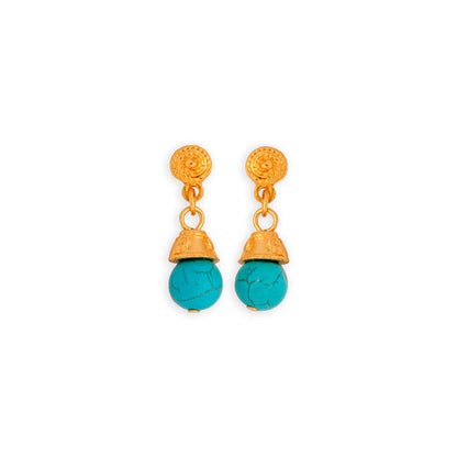 Semi-precious Stone Earrings