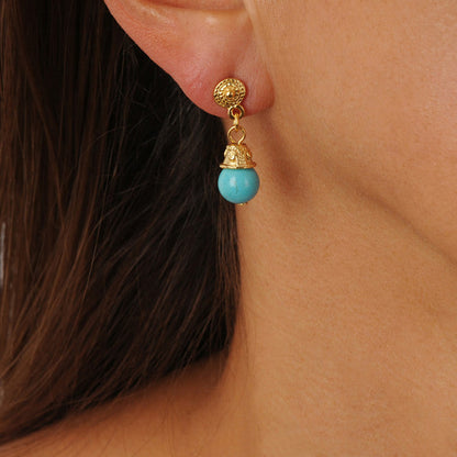 Semi-precious Stone Earrings