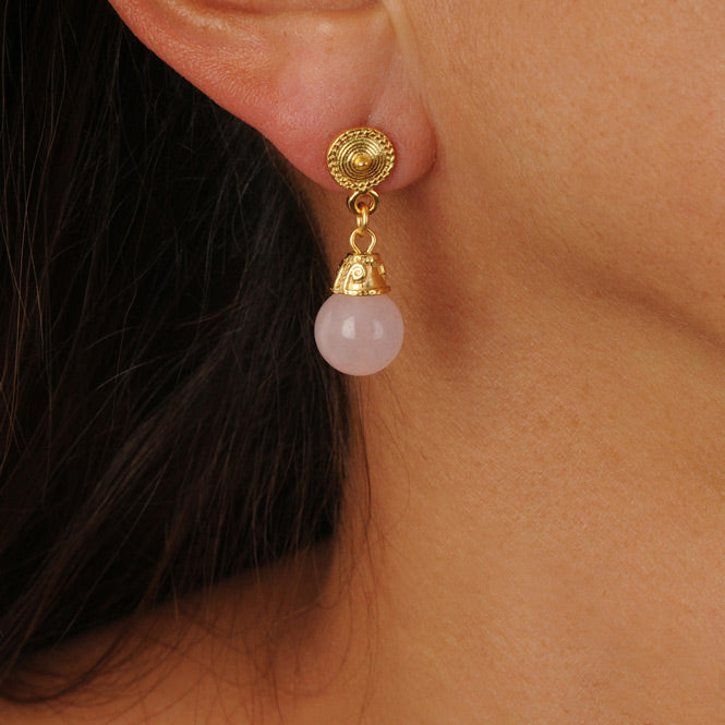 Semi-precious Stone Earrings