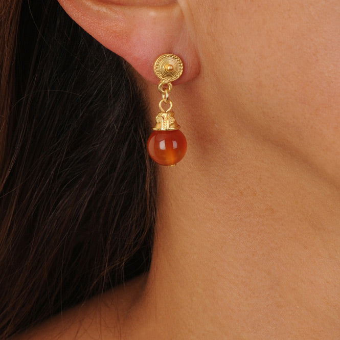 Semi-precious Stone Earrings