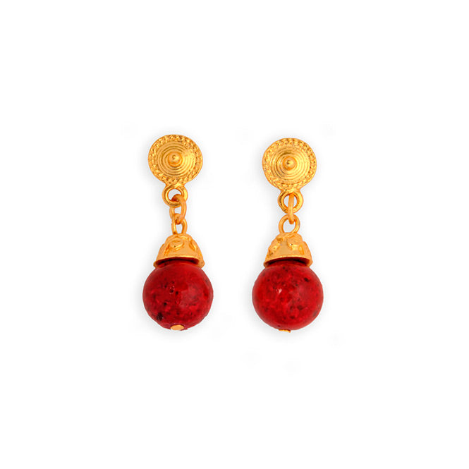 Semi-precious Stone Earrings