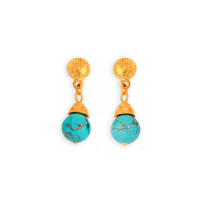 Semi-precious Stone Earrings