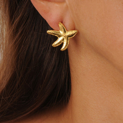 Starfish Stud Earrings