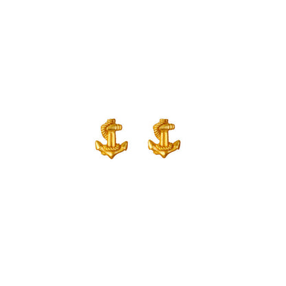 Mini Anchor Stud Earrings