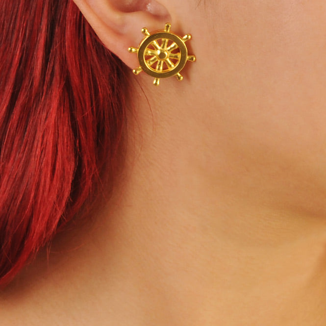 Rudder Stud Earrings