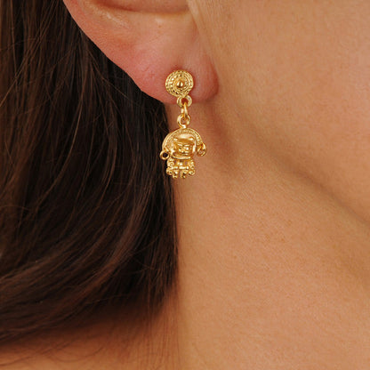 Tairona Zoomorphic Earrings