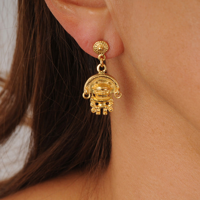 Tairona Zoomorphic Earrings