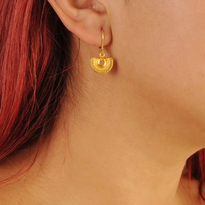 Tairona Semilunar Nose Ornament Earrings