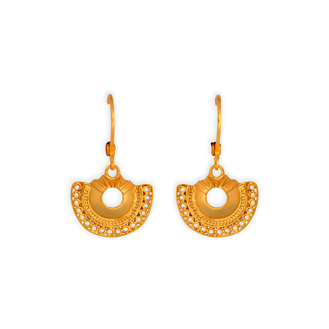 Tairona Semilunar Nose Ornament Earrings