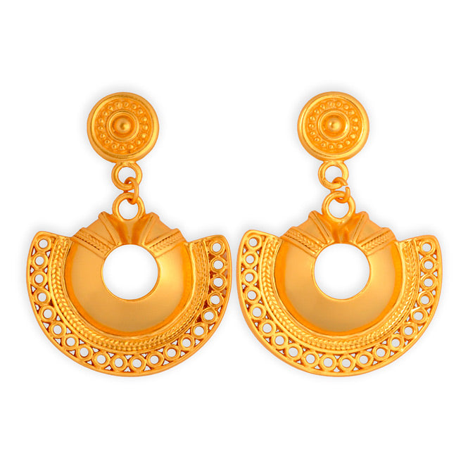 Tairona Semilunar Nose Ornament Earrings