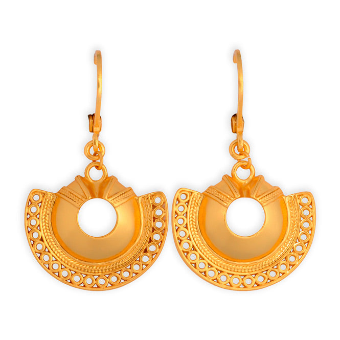 Tairona Semilunar Nose Ornament Earrings