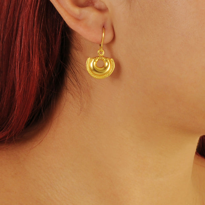 Quimbaya Single Braid Nose Ornament Earrings