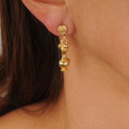 Quimbaya Poporo Earrings