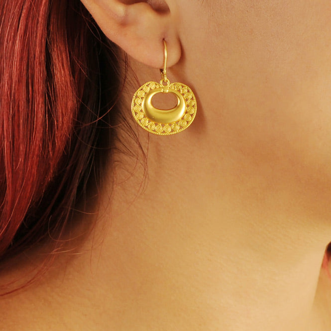 Tairona Circles Nose Ornament Earrings