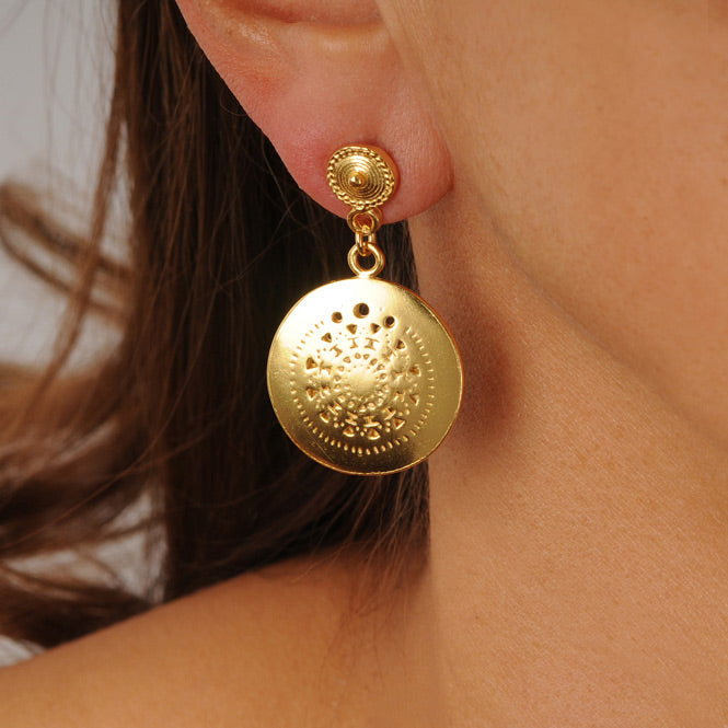 Muisca Pectoral Earrings