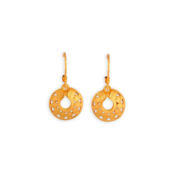 Quimbaya Circles Nose Ornament Earrings