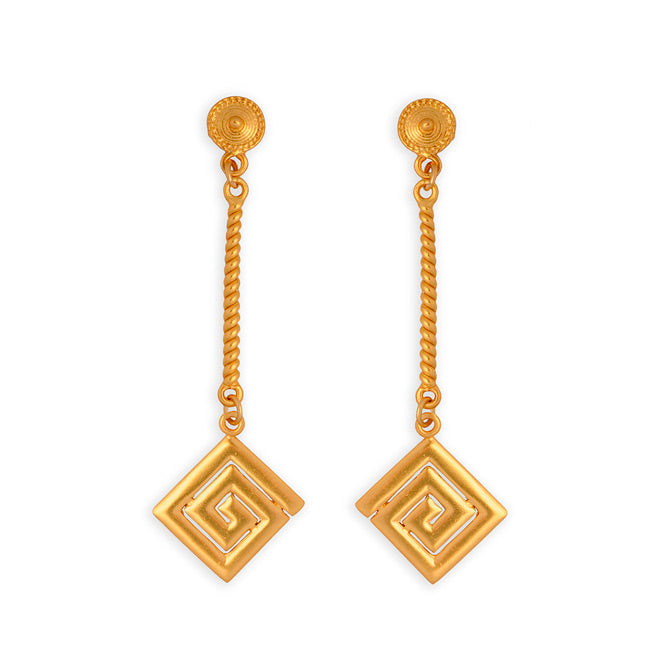 Calima Typical Decoration Long Earrings