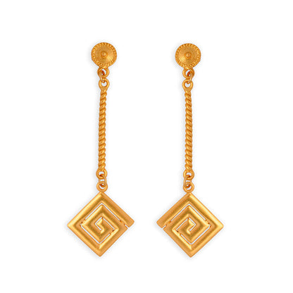 Calima Typical Decoration Long Earrings