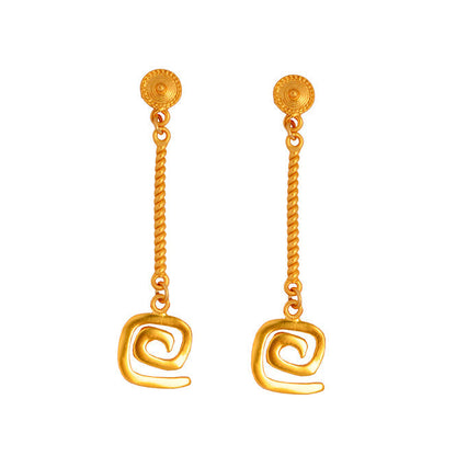 Calima Decoration Long Earrings