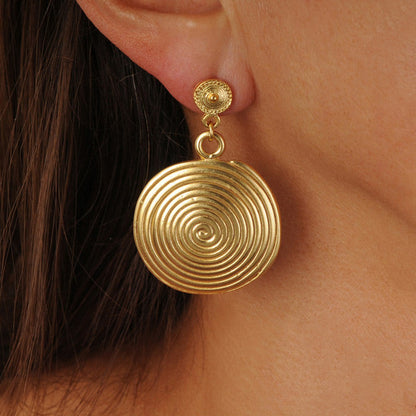 Quimbaya Pectoral Earrings