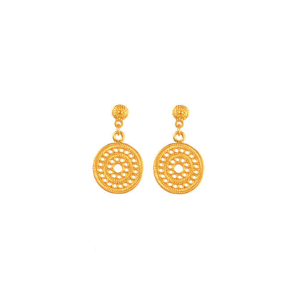 Muisca Solar Pectoral Earrings