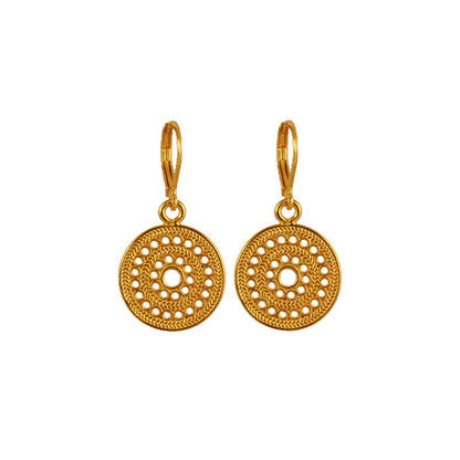 Muisca Solar Pectoral Earrings