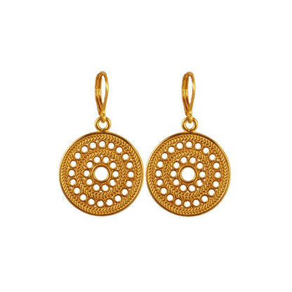 Muisca Solar Pectoral Earrings