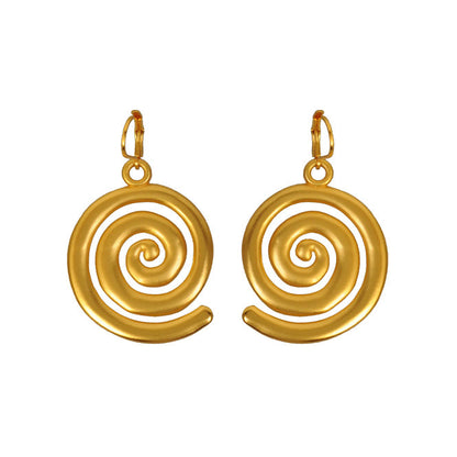 Quimbaya Spiral Earrings