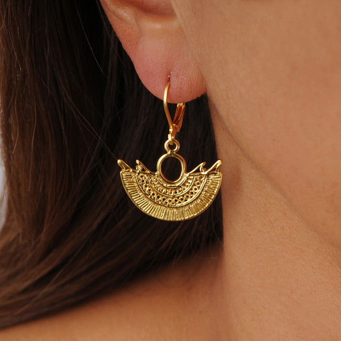 Sinu Filigree Winged Nose Earrings