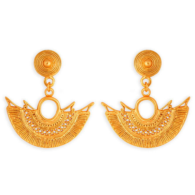 Sinu Filigree Winged Nose Earrings