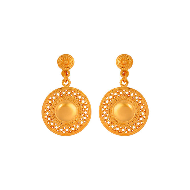 Muisca Circles Pectoral Earrings