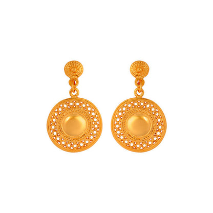 Muisca Circles Pectoral Earrings