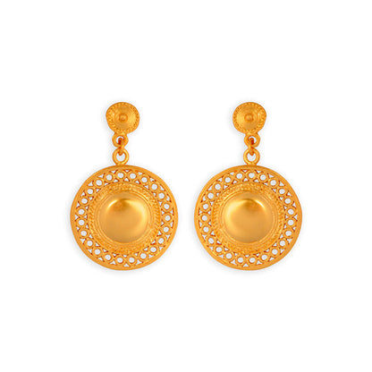 Muisca Circles Pectoral Earrings