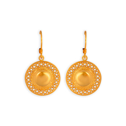 Muisca Circles Pectoral Earrings