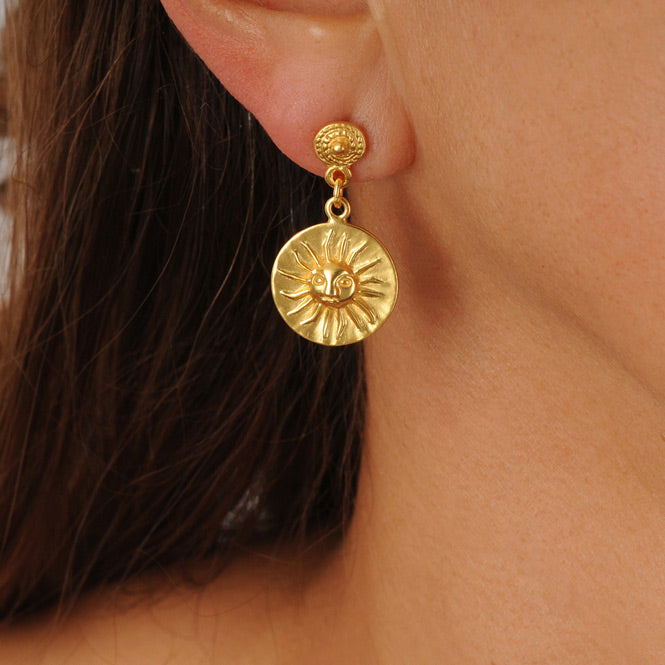 Muisca Sun Earrings